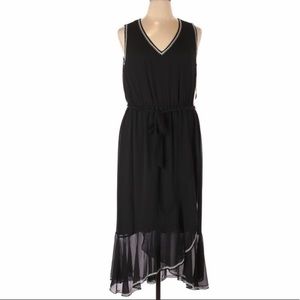 NEW Vince Camuto Black White Sleeveless Dress